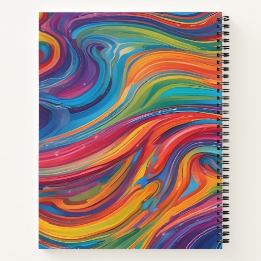 Arcoíris de Pintura ノートブック (裏面)