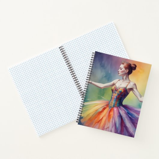 Arcoíris en Movimiento ノートブック (内部)