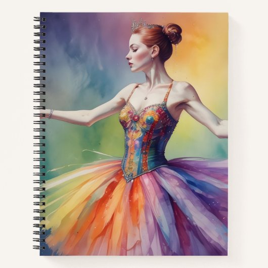 Arcoíris en Movimiento ノートブック (正面)