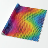 Arcoíris geometría de color ラッピングペーパー (アンロールド)