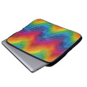 Arcoíris geometría de color ラップトップスリーブ (正面下部)