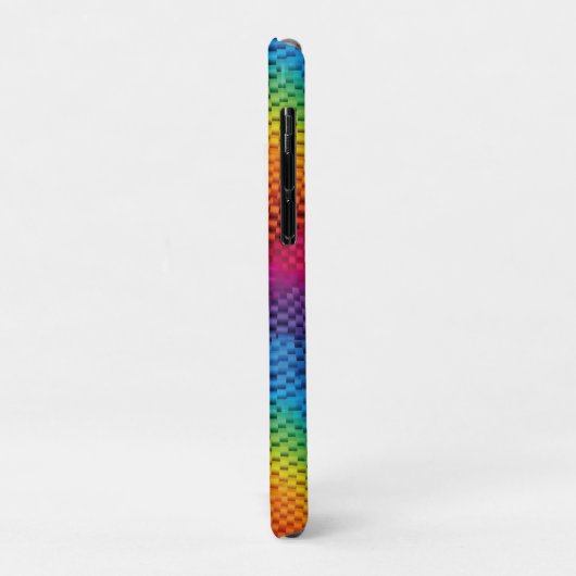 Arcoíris geometría de color Case-Mate iPhoneケース (裏面/左)