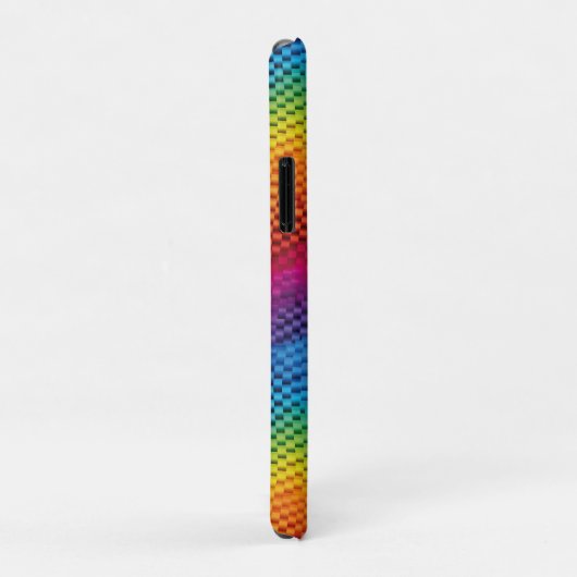 Arcoíris geometría de color Case-Mate iPhoneケース (裏面/右)