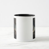 Arcoleの橋のBonaparte概要 マグカップ (中央)