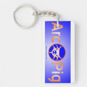 arcpigのkeychain キーホルダー (正面)