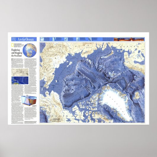 Arctic: 1990/today – 詳細海フロアマップ… ポスター (正面)