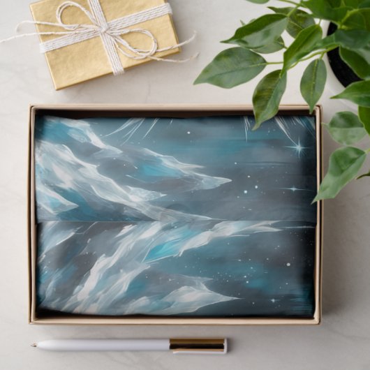 Arctic Angel Ice Fairy Gothic Winter Decoupage 薄葉紙 (ギフト)