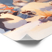 Arctic Animals Nursery Wall Art Christmas Print  ポスター (角)