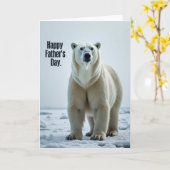Arctic Fathers Day Predator Card カード (黄色い花)