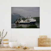 Arctic Fjord、Unalaska Bayのキャッチャー/プロセッサ ポスター (キッチン)