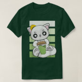 Arctic Fo Drinks Boba Tea And Mochi For Constructi Tシャツ (デザイン正面)