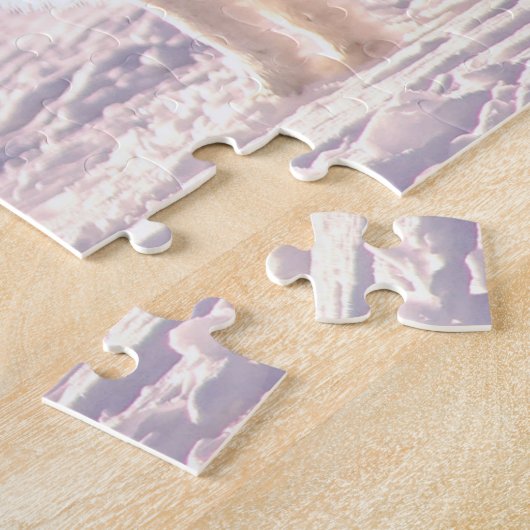 Arctic fox ジグソーパズル (側面)