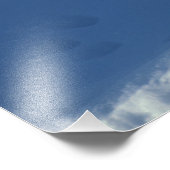 Arctic fox Alopex lagopus)北極狐 フォトプリント (角)