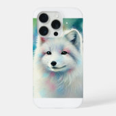 Arctic fox in winter light 151024AREF148 - Waterco iPhoneケース (裏面)