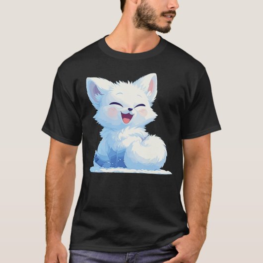 Arctic Foxes Lovers Arctic Fox Tシャツ (正面)