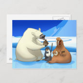 Arctic Jug Bandポストカード ポストカード (正面/裏面)