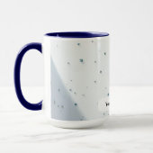 Arctic Pale Nickel Crystal Fade マグカップ (左)