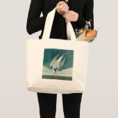 Arctic Tern Audubon Bird Wildlife Painting ラージトートバッグ (正面(商品))