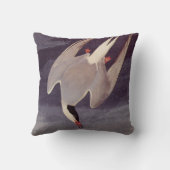 Arctic Tern by John James Audubon, Birdsヴィンテージ クッション (裏面)