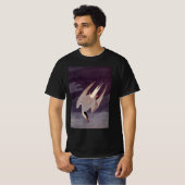 Arctic Tern by John James Audubon, Birdsヴィンテージ Tシャツ (正面フル)