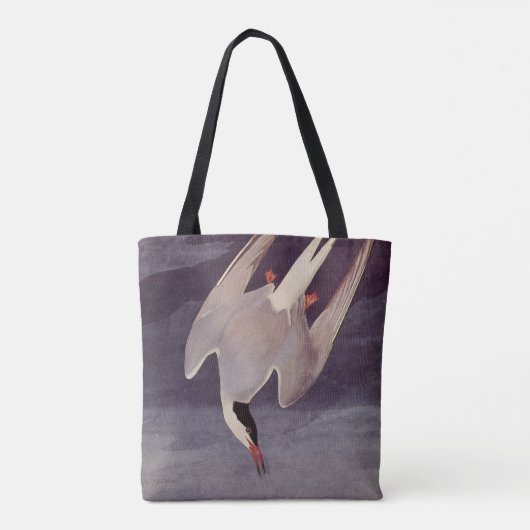 Arctic Tern by John James Audubon, Birds T トートバッグ (裏面)