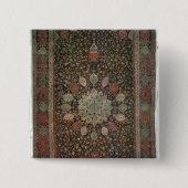 ArdabilでモスクのためになされるArdabilのカーペット 缶バッジ (正面)