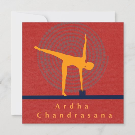 Ardha Chandrasana Art Card シーズンカード (正面)