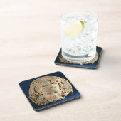 Ardhanarisvara、Newal、Unnao (テラコッタ)の頭部 コースター (右側)