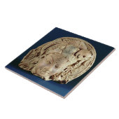 Ardhanarisvara、Newal、Unnao (テラコッタ)の頭部 タイル (側面)