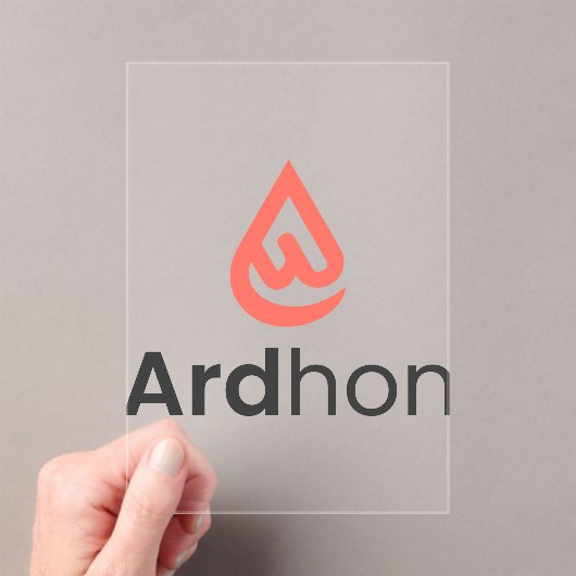 Ardhon - あなたのスタイルを自分らしく着こなして アクリル招待状 (インサイチュ (ポータブル))