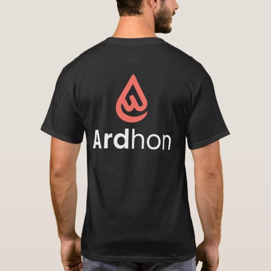 Ardhon - あなたのスタイルを自分らしく着こなして tシャツ (裏面)