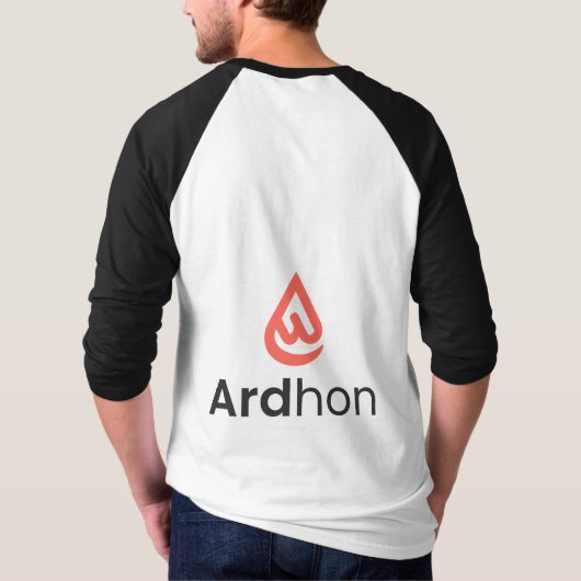 Ardhon - あなたのスタイルを自分らしく着こなして tシャツ (裏面)