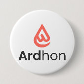 Ardhon - あなたらしいスタイルをあなたらしく 缶バッジ (正面)