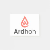 Ardhon - あなたらしいスタイルを ポストイット (正面)