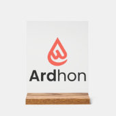 Ardhon - あなたらしさを纏う アクリルサイン (正面)