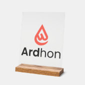 Ardhon - あなたらしさを纏う アクリルサイン (傾斜)