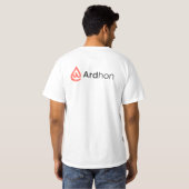 Ardhon ブランドグッズ - 自由なスタイルを着こなす tシャツ (裏面フル)