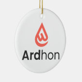 Ardhon - 自由なスタイルを身に纏って セラミックオーナメント (右)