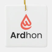 Ardhon - 自由なスタイルを身に纏って セラミックオーナメント (正面)