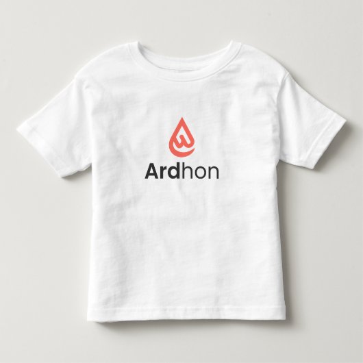 Ardhon - 自由なスタイルを身に纏って トドラーTシャツ (正面)