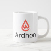 Ardhon - 自由にスタイルを楽しんで ジャンボコーヒーマグカップ (右)