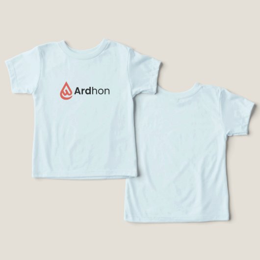Ardhon brand merch - wear your style, your way (デザイン正面&裏面)