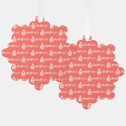 Ardhon brand merch - wear your style, your way オーナメントカード (正面/裏面)
