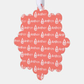 Ardhon brand merch - wear your style, your way オーナメントカード (左)