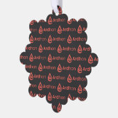 Ardhon brand merch - wear your style, your way オーナメントカード (左)