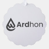 Ardhon brand merch - wear your style, your way オーナメントカード (裏面)