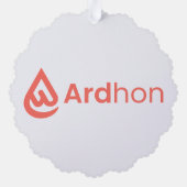 Ardhon brand merch - wear your style, your way オーナメントカード (裏面)