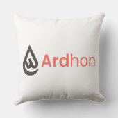Ardhon brand merch - wear your style, your way クッション (裏面)