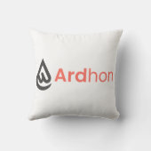 Ardhon brand merch - wear your style, your way クッション (裏面)