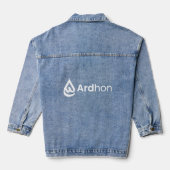 Ardhon brand merch - wear your style, your way デニムジャケット (裏面)